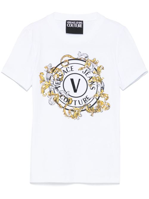 T-shirt donna maniche corte Versace jeans Couture | 78HAHC01CJ02CG03